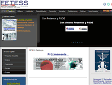 Tablet Screenshot of fetess-catalunya.org